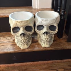 Halloween Skull Bowls