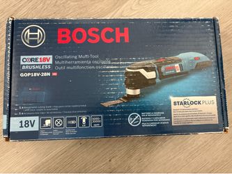 18V EC Brushless StarlockPlus Oscillating Multi-Tool GOP18V-28 HD 2.8° arc LED multitool cutting NIB