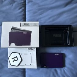 Ridge Wallet Alaska Twilight (Purple)