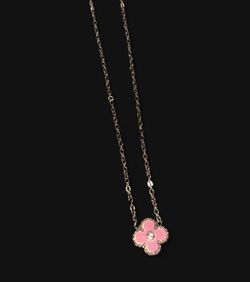 Clover high end necklace and bracelet Waterproof set
