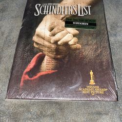 Schindler's List DVD . New. 