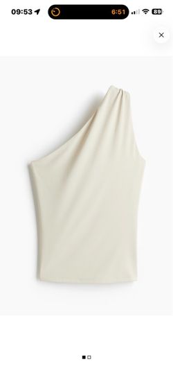 One-Shoulder Sleeveless Top