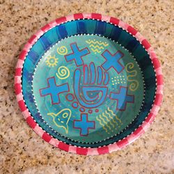 TY Anderle handpainted bowl 2001