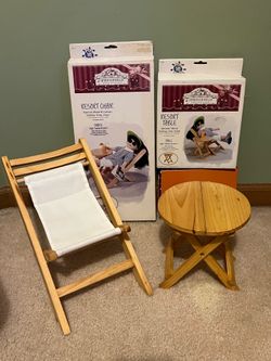 Vintage Wood Doll Furniture