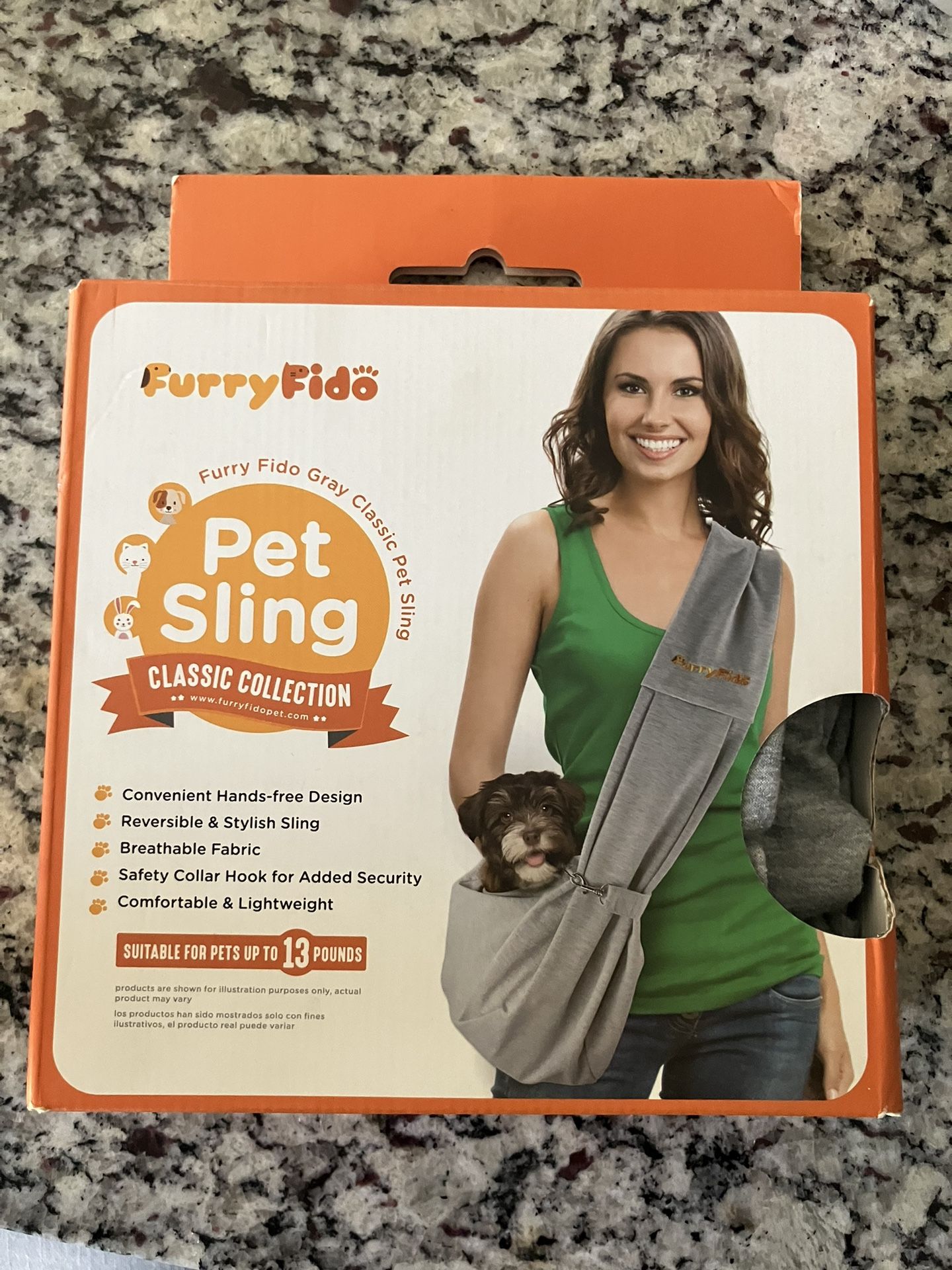 Furry Fido Pet Sling Carrier