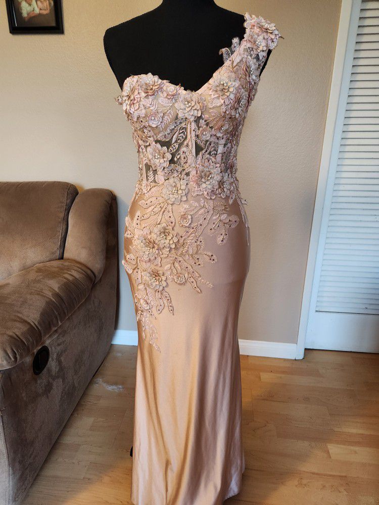 Blush Color Special Occasion Dress