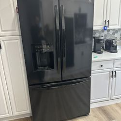 36 Inch Black Kenmore Fridge