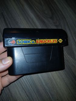 Sega sonic and Knuckles