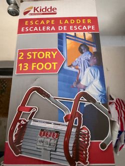Kidde 2 Story 13 Foot Escape Ladder