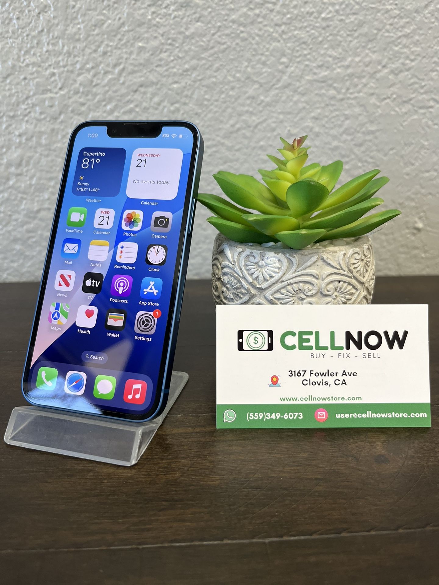 May Promo 🌸 iPhone 13 Mini Unlocked 128GB - Blue
