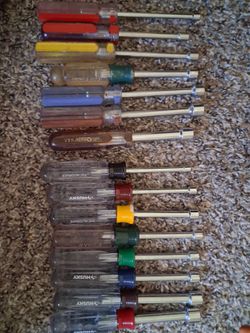Set of husky nut driver