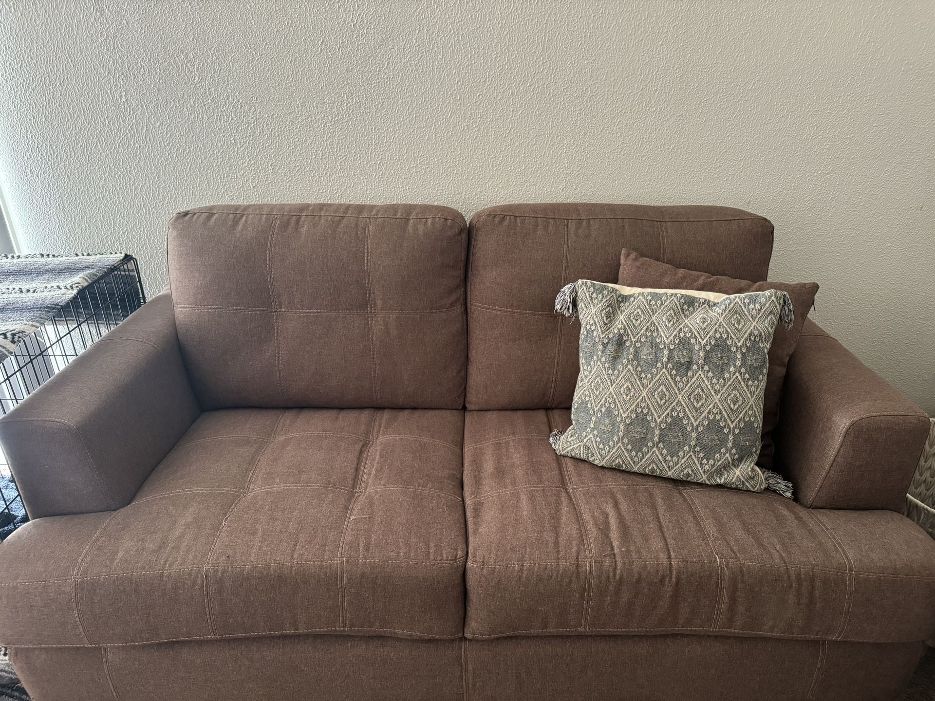 Brown Good Condition Couches 