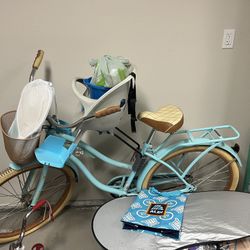 Beach Cruiser With Baby Seat