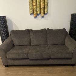 3 Seat Couch/Sofa—Grey 