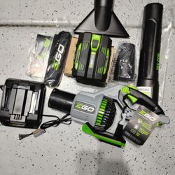 Ego Power+ 56 Volt 765 CFM 200 MPH Leaf Blower (1) 4 Ah Battery And Charger 