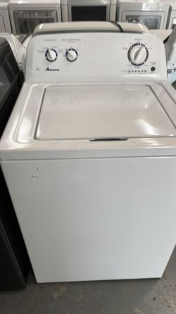Amana Top Load Washer – HE, Deep Water, White
