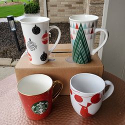 Starbuck Coffee Mugs,  Each