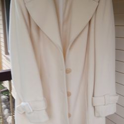 Womens Wool & Cashmere Coat