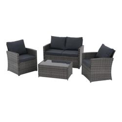 4-piece Patio Furniture Set New