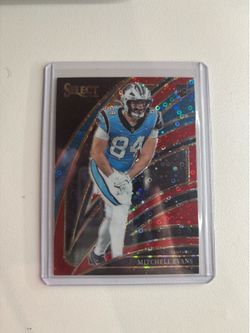 2025 Panini Select Club Level Mitchell Evans RC /49