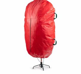 Christmas Tree Storage Bag With Drawstring Hem- Fits 7.5 Ft Trees - Plastic, Waterproof Christmas Tree Bag For Storage Box For Xmas - Strong, Durable