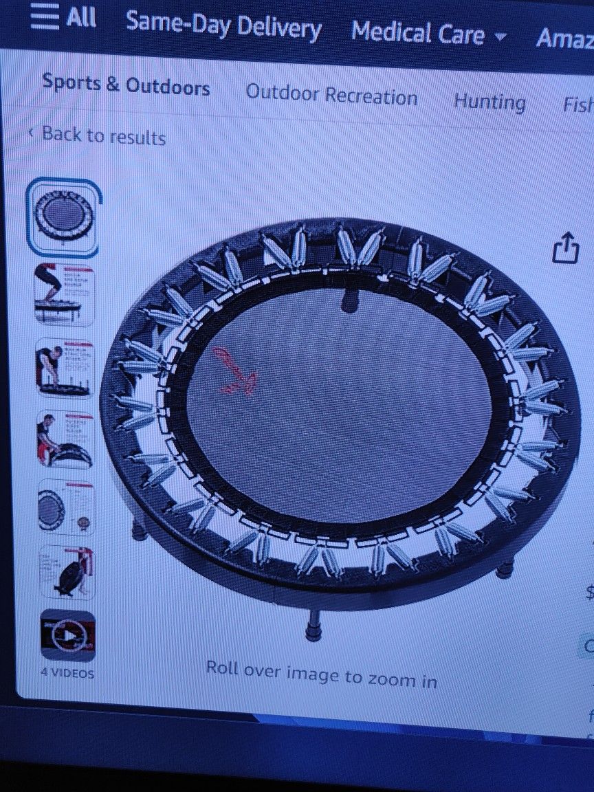 Trampoline For Adults And Kids New