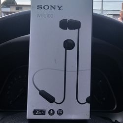 SONY WI-C100 Wireless In-ear Headphone