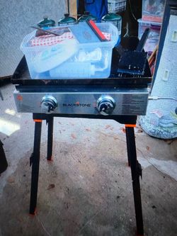 Blackstone 2-Burner Portable Griddle with Stand