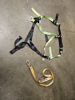 Safety Harness and Lanyard