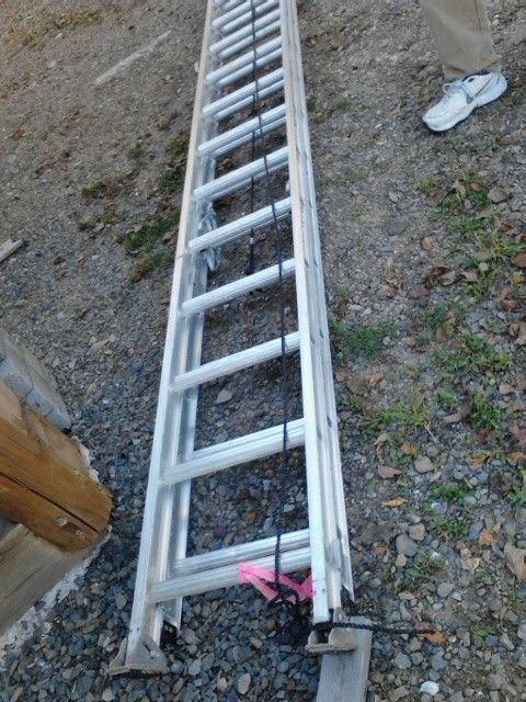 Werner 40-foot extension ladder. for Sale in Jim Thorpe, PA - OfferUp