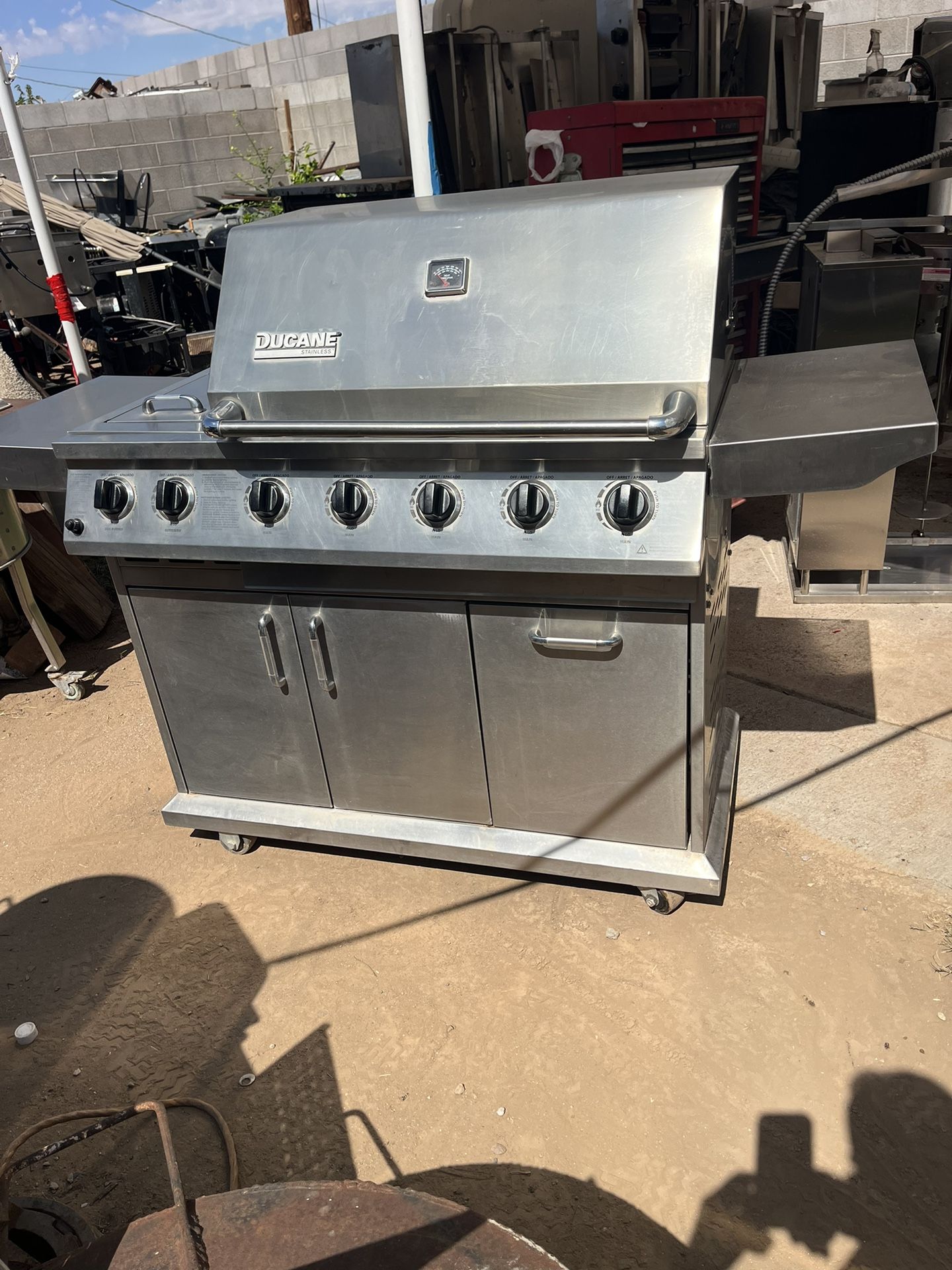 Stainless Steel Propane Grill 