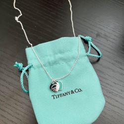 Tiffany & Co Necklace - Blue & Silver