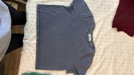 Cropped cotton on top, Abercrombie spaghetti strap and bandeau tube bra