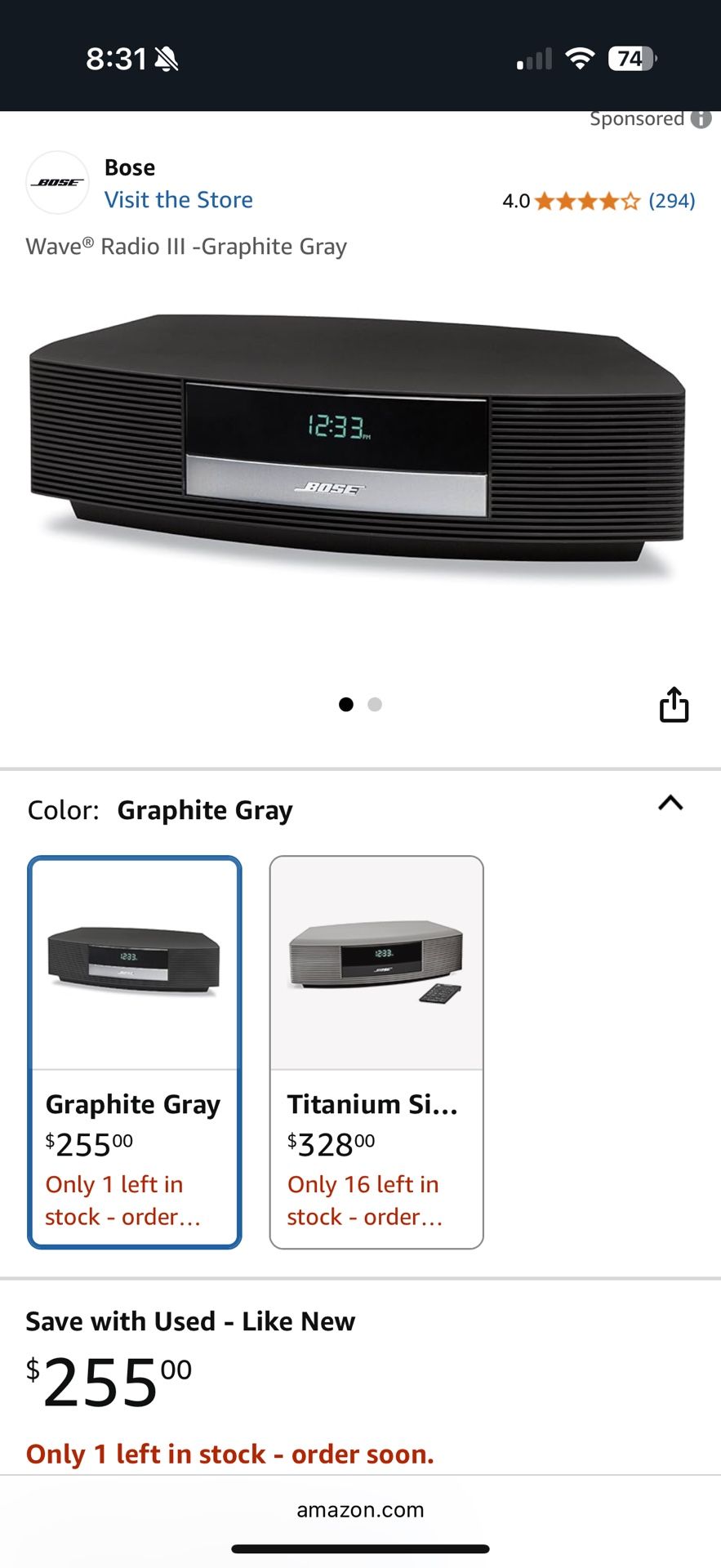 Bose Wave Radio 3