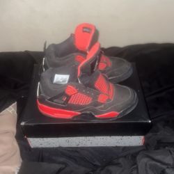 Red thunder jordan 4s