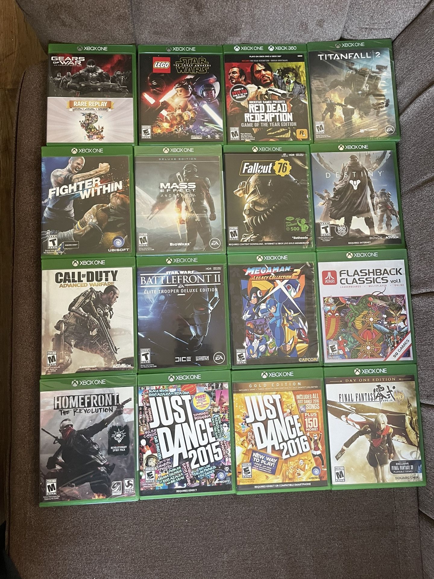 XBOX ONE Video game lot!!!