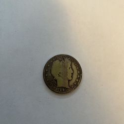 1901 Barber Half Dollar