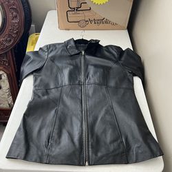 Very Nice Black Leather Jacket 