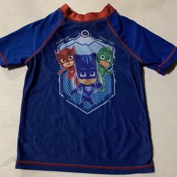 PJ Masks toddler boys size 3T rash guard 