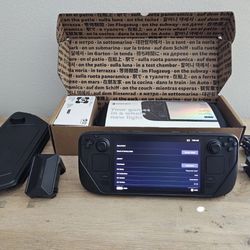 A Great Condition OLED 512GB Black Handheld Console