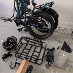 Never Used Lectric Ebike With Accessories 