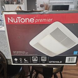 Bathroom vent fan with light. Ventilation fan.