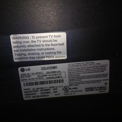 32 inch tv WITH power cord