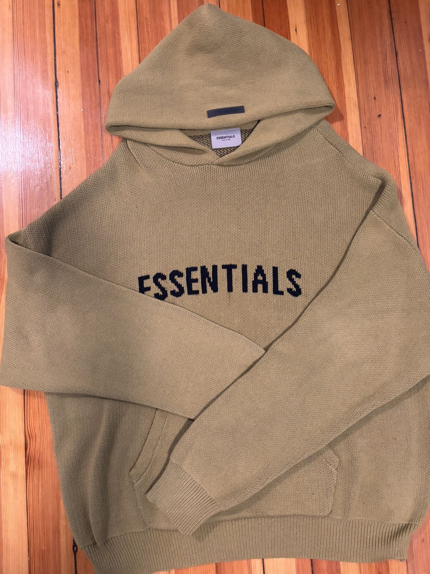 Fear of God Essentials Knit Pullover Hoodie