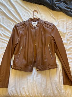 Guess Women’s size medium faux leather jacket