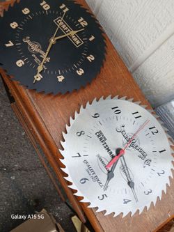 Table Saw Blade Clocks