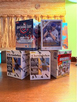 Sealed Baseball Blaster Boxes
