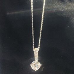 Diamond Pendant / In Box/ Brand New