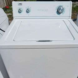 6-MONTH/180DAY WARRANTY, FREE DELIVERY & INSTALL,  Whirlpool Estate Top Load Washer Non Computerized, FULLY RECONDITIONED  & DEEP  CLEANED 