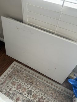 IKEA hauga white table 44”